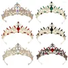 Fermagli per capelli Diademi Copricapo da sposa Retro Semplice Elegante Femmina 18 anni Principessa Bambini Compleanno Corona Abito da sposa Fascia