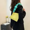 Вечерние сумки, сумка с пузырьками, дизайнерская сумка-банан, прозрачная женская сумка через плечо в форме банана, 2024, женская кожаная секретная желейная сумочка