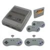 Consoles Nouveau SFC52HD Super rétro matériel Console de jeu jouer SFC/SNES cartouche de jeu deux contrôleurs gratuit 350 jeux carte taille originale