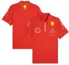 Polo estiva a maniche corte 2024 NewF1 Racing Shirt Stessa personalizzazione