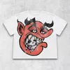 Designer herr t-shirt y2k skjorta trend t-shirt män hip hop animation överdriven tryck överdimensionerade goth harjujuk streetwear casual lossa toppar tees size s-xxxl