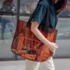 Shoulder Bags Transparent Laser Bag PVC Advertising Campaign Shopping Gift Jelly257F