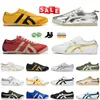 AAA+TOP OG Original Designer OG Running Shoes Tiger Mexico 66 Athletic Mens Womens Yellow Black Navy Gum Sail Beige Red Silver Platform Trainers Sneakers 36-44