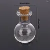 Bottles 10Pcs Mini Glass Clear Drifting Small Wishing With Cork Stoppers For Wedding Birthday Party Diy Crafts