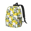 Backpack French Citron (Lemon) Design Backpacks Teenager Bookbag Cartoon Students School Bags Travel Rucksack Shoulder Bag Large Capacity