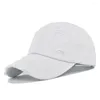 Ball Caps Baseball Cap Snapback Hat Pure Color Water Washing Hole Spring Autumn Hip Hop Fitted For Men Women