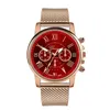 Wristwatches Business Women's Watches Fashion Geneva Brand Roman Numeral Simple Clock Kol Saati Montre Femme Relogio Feminino