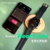 時計Xiaomi SmartWatch Man BT Calling AI Voice Fitness Sport Tracker Heart Rate SK7 Plus Blood Pryshing Oxygen Monitorスマートウォッチ