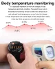 Tittar på nytt ECG+PPG Smart Watch Men Sangao Laser Health Healts Watches Body Temperatur Fitness Tracker Smartwatch för Huawei Xiaomi