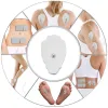 Produkte 100/10pcs Dropshipping Physiotherapie Tens Machine Elektrodenpads Gel -Werkzeuge elektrischer Muskelstimulator Patch Akupunktur -Massagarme