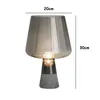 Nordic Cement table lamp Glass lampshade Home Decor Bedroom Bedside Light fixture Modern Living room Study desk lamp Luminaires