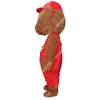 Desempenho CuteTeddy Bear Mascot Costume Top Quality Halloween Natal Fantasia Vestido de Festa de Desenho Animado Personagem Terno Carnaval Unissex Adultos Outfit