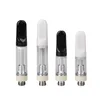 Screw on Tip TH205 TH210 Thick Oil Atomizer 0.5ml 1.0ml Glass Tank SH205 Disposable Carts Ceramic Coil for Thick Oil fit 510 Thread Battery pk M6T V9 Carts