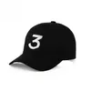 Bollmössor Hela chans 3 Rapper Baseball Cap Letter Brodery Snapback Men Women Hip Hop Hat Street Fashion Gothic Gorro112786