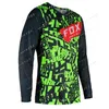 Camisetas para hombres PJPQ Bat Fox Downhill Jersey Camiseta de bicicleta de montaña Camiseta Motocross Camiseta Ciclismo Enduro Mtb Maillot Ciclismo Hombre