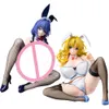 Anime manga infödda bindande åsikt yoko akagi rei tsukushi 1/4 anime bunny girl pvc action figur leksak adluts samling modell doll