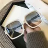 Okulary przeciwsłoneczne luksusowe marka kwadratowe okulary przeciwsłoneczne dla kobiet ramy super duże okulary przeciwsłoneczne 2021 Kobieta vintage gradient męski Oculos feminino okulary H24223