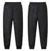 Calças masculinas Sports Sweatpants Mens Grosso Lã À Prova de Água Desgaste Diário Ao Ar Livre Design Clássico Macio e Confortável