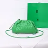 Sacca di design mini borsetto intrecciata di lusso da donna da donna sacchetti di frizione vera in pelle per il corpo borse per weekend borse