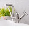 Grifos de lavabo de baño, grifo de lavabo extraíble, mezclador de diseño especial con pistola de agua pulverizada, fácil de limpiar