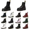 أعلى جودة المرأة Martin Boots Women Black Designer Boot Woman Mens Shoes Fashion Winter Snow Short في الكاحل