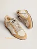 Golden Super Star Women Sneakers Metallic Casual Shoes Classic Do-Old Dirty Shoe Snake Skin Heel Suede Cream Flat Man White Sole Leather Plaid Women Glitter SSO