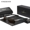 Solglasögon KingSeven 2023 Nya herrarna Polariserade solglasögon Aluminium Frame UV400 Sun Glasögon Male Eyewear Driving Glasses H24223