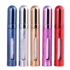 12ml perfume spray bottle metal anodized aluminum portable parfum bottles Fragrance empty Subpackage24