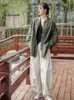 Blouses pour femmes coton Ramie Llax vieux Zen manteau vêtements Cardigan mode coréenne chemise en détresse hauts
