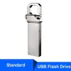 Enheter Binful High Speed ​​Memoria Flash Drive Pendrive 64G Waterproof Pen Drive 16GB 8GB 4GB 32GB Flash USB Metal Stick Key Custom