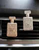 Dekorationer diamant parfym flaskdekor för ventilen clip air friskare i auto interiör dekoration arom diffusor biltillbehör 098683277