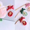 Hair Clips Retro Chinese Hairpin With Durable Alloy Rose Pendant Chopsticks For Birthday Thanksgiving Day Gift