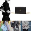 Noir Designer Le 5 A 7 Sac à bandoulière Crossbody Le 37 Sac d'embrayage Sac Mens YS Cuir Portefeuille Portefeuille Cleo Hobo Luxurys Sac Femmes Blanc Mode Sac à main Sacs fourre-tout