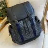 حقائب مصممي حقائب قماش القماش للنساء السوداء PVC تغطية Ruck Sack Mens Womens Soft Rucksack حقيبة اليد الكلاسيكية G Bag Walle214K