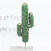 Verde Floreale Finto 40Cm Piante Tropicali Grande Albero Di Cactus Artificiale Interni Piante Succent Finte Rami Plastica Spina Del Deserto Bal Dhy7L