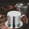 Dinnerware Sets Hourglass Travel Portable Coffee Cup Accessories Stainless Steel Dripper Filter