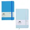 Leather Spiral Notepad PU Mini Pocket Notebook Portable Stationery