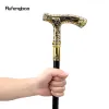 Gold Black Luxury Bear Handle Walking Cane Fashion Decorative Walking Stick Gentleman Elegant Cosplay Cane Knob Crosier 90cm