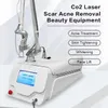 Wysokiej klasy przenośny frakcjonalny maszyna laserowa CO2 10600 nm matryca skórna Resurfacing Rejuvenation Acne Scar Repare