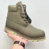 Designer Boot Timbelands Martin Boots Snow Rain 10a Top Quality Mens Womans Ankel Winter Booties Läder utomhus Utforska klättra boot Casual Shoes Walk Shoes With Box