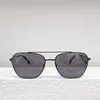 Occhiali da sole per uomo donna anni '50 occhiali retrò stilisti viaggi stile spiaggia occhiali anti-ultravioletti classico CR39 bordo ovale in metallo full frame scatola casuale