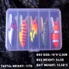 Leurres appâts artificiels leurres pour Kit de goût de pêche Surfaces simulées abeille route sous-poisson insecte faux 5.8Cm 12.5 g/pièce 5 pièces/boîte