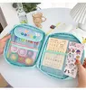 Cosmetische tassen Korea Fashion Bear Cases Leuke Student Pencil Bag Case Holder Grote capaciteit Home Storage Pouch