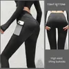 Lu taille haute Yoga Leggings femmes push-up Fiess doux Lululy Lemenly aligner élastique hanche ascenseur en forme de T pantalons de sport course formation Lady Ll826 Legging