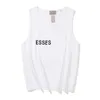 Double Line Cactus New Fashion Brand Vest Fog High Street Letter T-shirt Basskjorta Löst stora storlek Män och kvinnor SAMEM-XXL 110