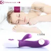 Vibratorer 30 Speed ​​G Spot Vibrators For Women Dildo Sex Toys Rabbit Vibrator Vagina Clitoris Female Massager Masturbation Sex Products