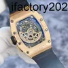 Часы Vs Factory Richa Tourbillon, швейцарский автоматический механизм, бриллиант, красное золото, индикация даты, механический набор на 21 год, рука