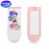 Custom fill light mobile phone stand HD pattern three speed light adjustment Lightweight portable easy to fold versatility with mirror plastic 88g pink