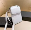 Mens Cross Body Phone Bag Crossbody Designer Bag Woman Men Luxury Mini Smartphone Shoulder Bags Plain Letter Leather Top