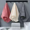 Serviette épaissie en velours de corail, bain pour adultes, ménage, nettoyage à séchage rapide, visage en microfibre